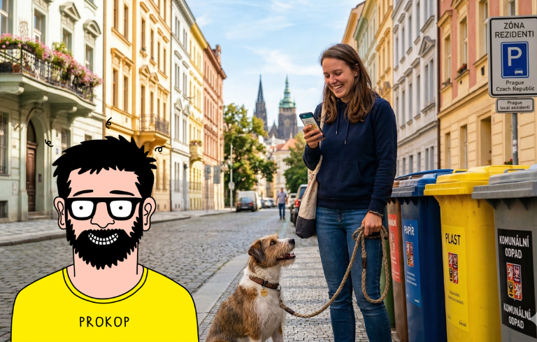 Jak na Portál Pražana? Vše o platbách za odpad, psy i parkování.