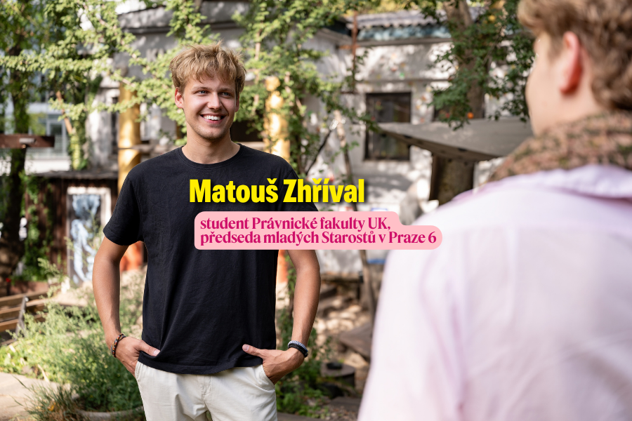 Seznamte se: Matouš Zhříval | student Právnické fakulty UK a náš kandidát 1 Seznamte se: Matouš Zhříval | student Právnické fakulty UK a náš kandidát - matous zhrival