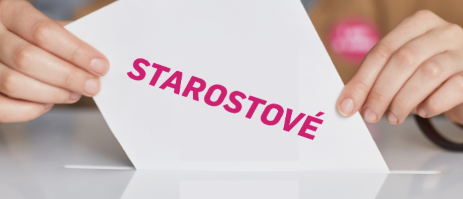 Volič vhazující obálku Starostové do volební urny – návod Jak volit v Praze 6?